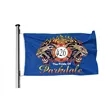 Custom 5x8 Full Color Outdoor Logo Flag | https://www.bestnamebadges.com