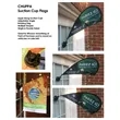 CHUPA FLAG. Hardware +  Single Sided Flag | https://www.bestnamebadges.com