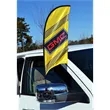 CHUPA FLAG. Hardware +  Single Sided Flag | https://www.bestnamebadges.com