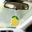 Double Side Custom Shape Hanging Car Air Freshener | https://www.bestnamebadges.com