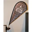 Custom Cubicle Desk Office Flag Single Sided with Clamp | https://www.bestnamebadges.com