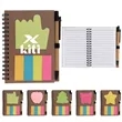 Mini Spiral Notebook With Pen, Flags&Sticky Notes | https://www.bestnamebadges.com