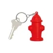 Fire Hydrant Shape Stress Ball Keychain | https://www.bestnamebadges.com