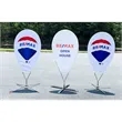 Bubble Banner Double Sided Print A-Format | https://www.bestnamebadges.com