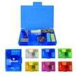 7 in 1 Mini Office Supply Kit With Portable Case | https://www.bestnamebadges.com