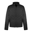 Men's Quilted Full Zip Jacket | https://www.bestnamebadges.com