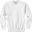 Hanes 90/10 Ultimate Cotton Crew - White/Neutral | https://www.bestnamebadges.com