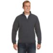 J America Heavyweight Fleece Quarter-Zip | https://www.bestnamebadges.com