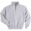 Jerzees 9.3 oz 50/50 Nublend 1/4-Zip Sweatshirt | https://www.bestnamebadges.com
