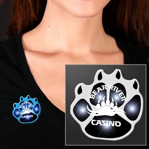Flashing Paw Print Lights