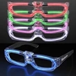 Sound Reactive LED Party Shades, 80s Style | https://www.bestnamebadges.com