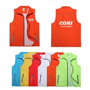 Wear Uniform Volunteer Work Vest with Mesh Inside