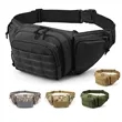 Adjustable Military Tactical Waist Pack for Men | https://www.bestnamebadges.com