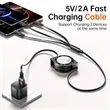 3 in 1 USB Charging Cable Retractable | https://www.bestnamebadges.com