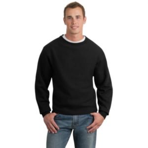 Sport-Tek Super Heavyweight Crewneck Sweatshirt - Dark/All | https://www.bestnamebadges.com