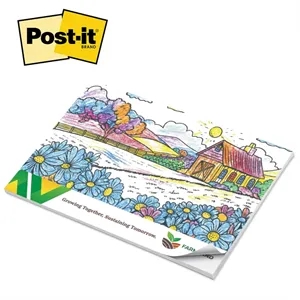 Post-it®  Custom Printed Coloring Pads | https://www.bestnamebadges.com