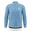 Unisex Full Color Silk Feel Quarter-Zip Pullover 180GSM | https://www.bestnamebadges.com