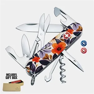 Swiss Army - Victorinox® Climber Translucent Pocket Knife | https://www.bestnamebadges.com