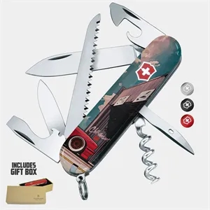 Swiss Army - Victorinox® Camper Solid Pocket Knife | https://www.bestnamebadges.com