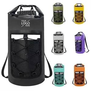 Waterproof Dry Bag Backpack for Beach Kayaking and Camping | https://www.bestnamebadges.com