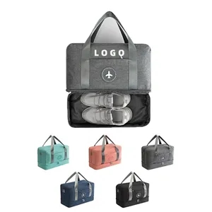 Large Capacity Waterproof Dry Wet Separate Travel bag