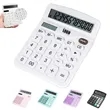 12 Digit Dual Power Desktop Calculator | https://www.bestnamebadges.com