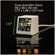 Desktop Weather Clock With Animated Display | https://www.bestnamebadges.com