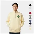 Fundamental Fleece Quarter-Zip Pullover | https://www.bestnamebadges.com