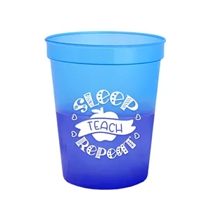 Garyline® Cups-on-the-Go Color-Changing Stadium Cup - 16 oz.