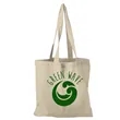 Garyline® Square Cotton Flat Tote | https://www.bestnamebadges.com