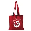 Garyline® Square Cotton Flat Tote | https://www.bestnamebadges.com