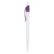 Union Printed - Curve Click Pen      | https://www.bestnamebadges.com
