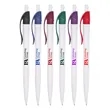 Union Printed - Curve Click Pen      | https://www.bestnamebadges.com