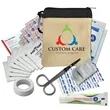Garyline® Canvas Zipper Pouch First Aid Kit - 44 Piece | https://www.bestnamebadges.com