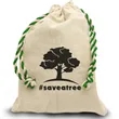 Garyline® Handy Canvas Drawstring Pouch | https://www.bestnamebadges.com