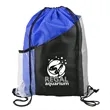 Garyline® Collegiate Drawstring Backpack | https://www.bestnamebadges.com
