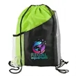 Garyline® Collegiate Drawstring Backpack | https://www.bestnamebadges.com