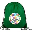 Garyline® Graduate Drawstring Backpack | https://www.bestnamebadges.com