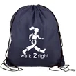 Garyline® Graduate Drawstring Backpack | https://www.bestnamebadges.com