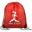 Garyline® Graduate Drawstring Backpack | https://www.bestnamebadges.com