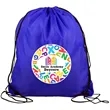 Garyline® Graduate Drawstring Backpack | https://www.bestnamebadges.com