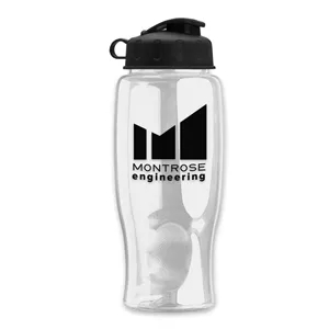 Garyline® Poly+ Bottle with Flip Lid - 27 oz. | https://www.bestnamebadges.com