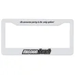 Garyline® 3-D Two-Corner License Plate Frame | https://www.bestnamebadges.com