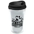 Garyline® Transparent Tumbler with Sip Lid - 16 oz. | https://www.bestnamebadges.com