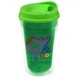 Garyline® Transparent Tumbler with Sip Lid - 16 oz. | https://www.bestnamebadges.com