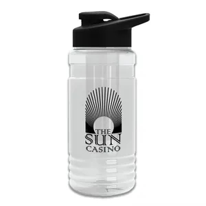Garyline® Groove Tritan® Bottle with Drink-Thru Lid and I...