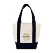 Mini Canvas Tote | https://www.bestnamebadges.com