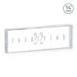Lancaster Nameplate - Deep Etch | https://www.bestnamebadges.com