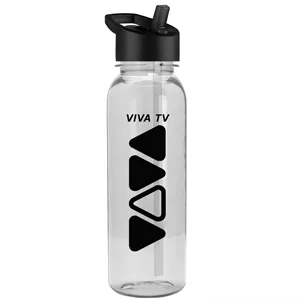 Garyline® Outdoorsman Tritan® Bottle with Flip-Straw Lid ... | https://www.bestnamebadges.com