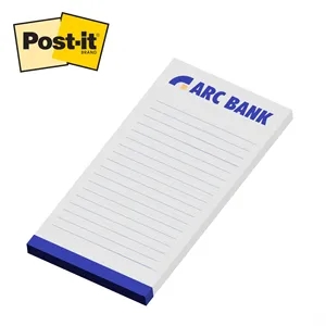 Post-it® Custom Printed Notepad - 4 x 8 | https://www.bestnamebadges.com